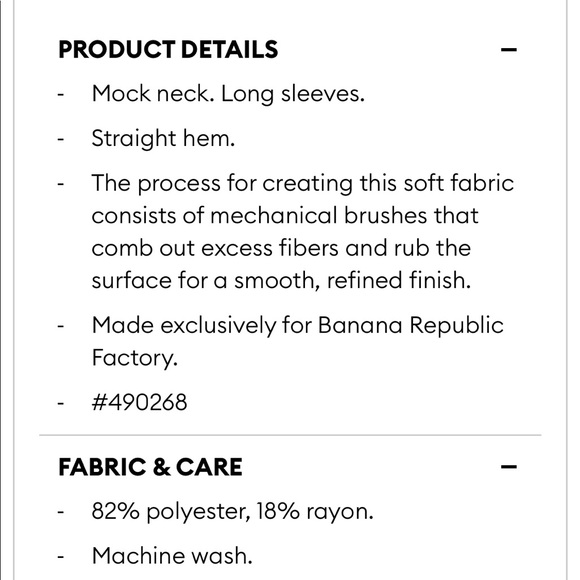 Banana Republic - Half Zip Sweater - Picture 8 of 8